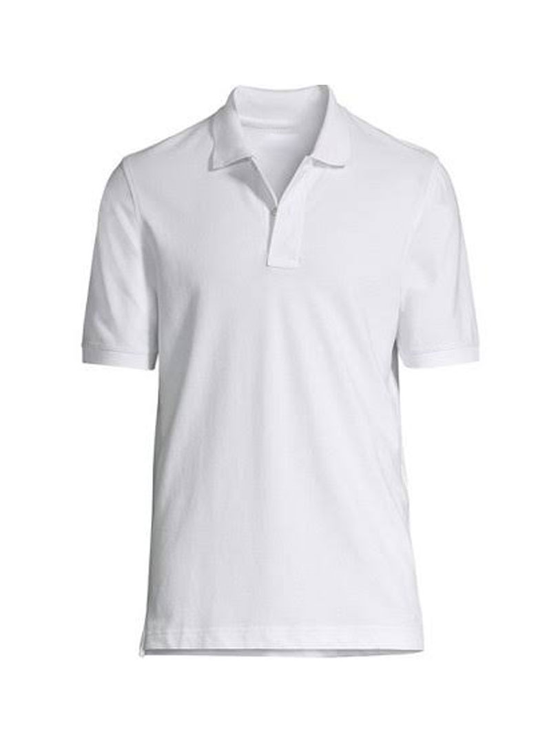 SCOTT   MEN'S POLO T- SHIRTS - WHITE