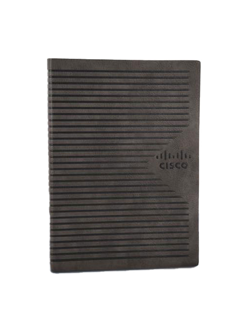 Cisco A5 notebook with memorandum & Bookmark ribbon| 80 gsm sheets | 160 undated pages