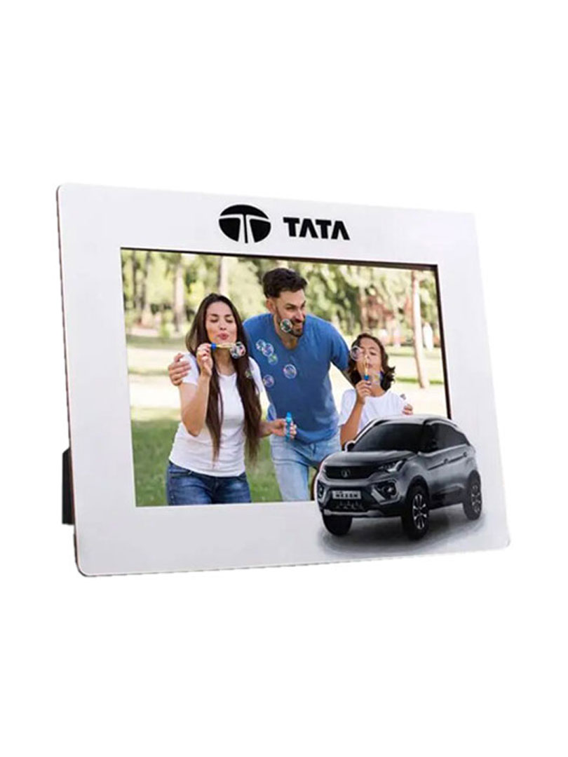 Out of the box High Gloss Photo Frame in MDF | With customized frame & insert | Photo size 4x6 inch | Horizontal | MOQ 100 pcs