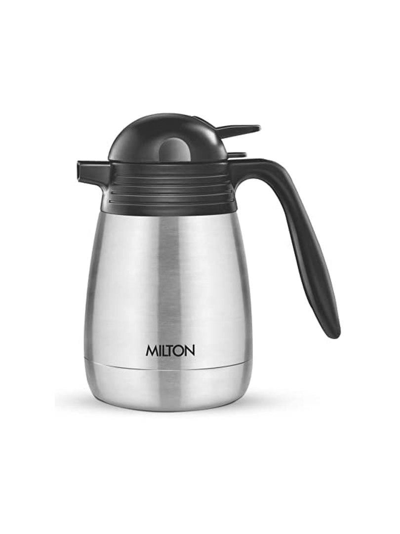 Milton Thermosteel Carafe 24 Hours Hot or Cold Tea/Coffee Pot, 2000 ml