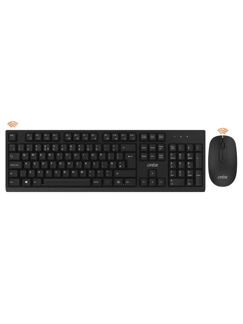 Artis Wireless Keyboard & Wireless mouse combo (WK60) (MRP 1599)