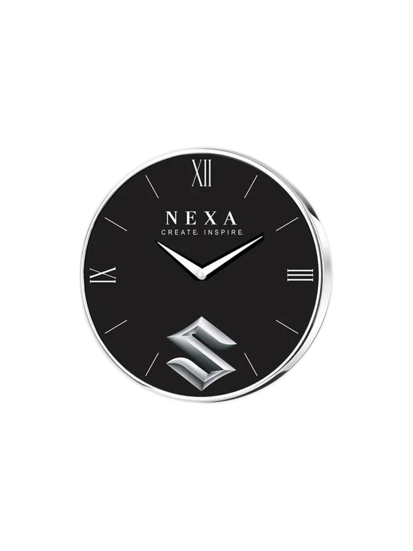 Promo Wall clock with Rotating Logo | Branding included MOQ 100pc