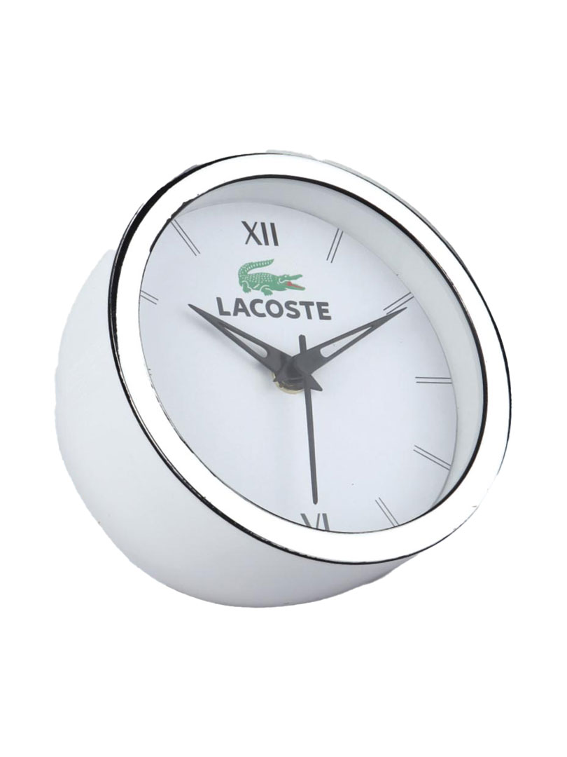 Chip: Table clock with Silver ring | 5 inch dial | Branding included MOQ 200 pc