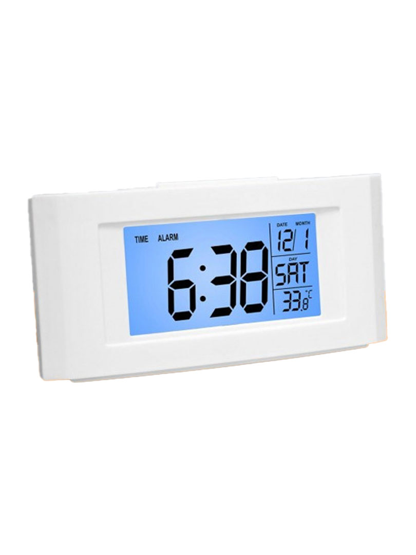 Vista Backlight clock with Temperature