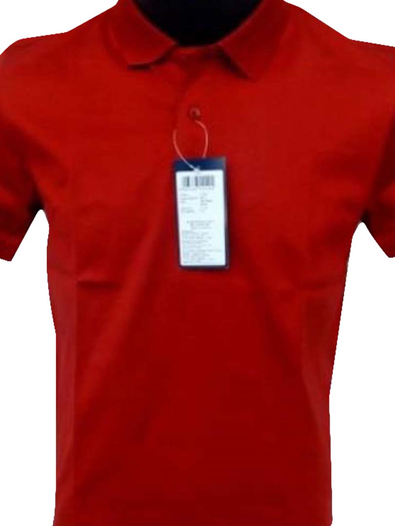 ARROW POLO T-SHIRT -RED