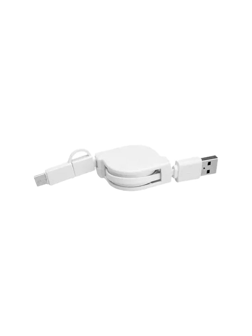 Yo yo 3 in 1 Data & Charging cable (with USB C type port)