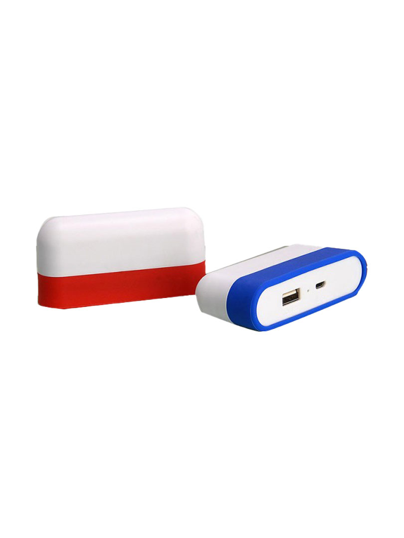 Caplet Power bank with hidden wire (3,000 mAh)