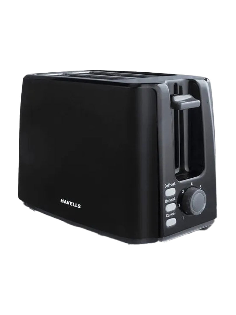 CRISP PLUS 2 SLICE BLACK  POP UP TOASTER