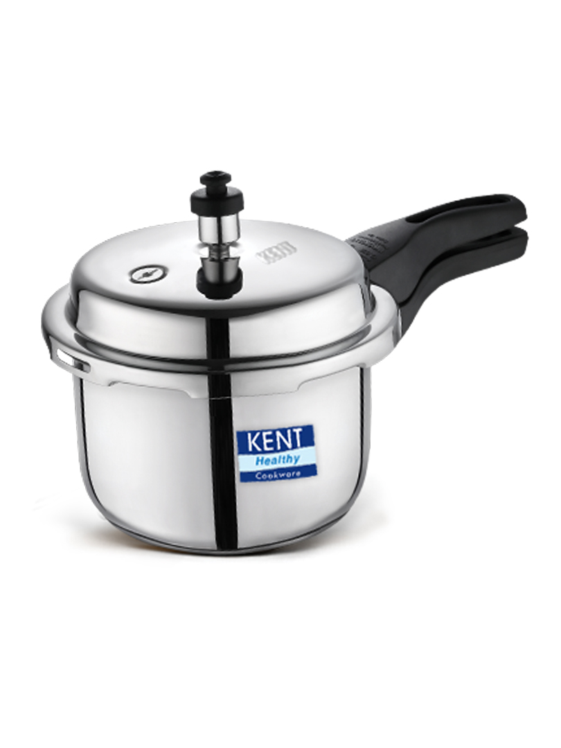 Kent Cookware STAINLESS STEEL PRESSURE COOKERS W/ OUTER LID 2 L / 3L 5 L