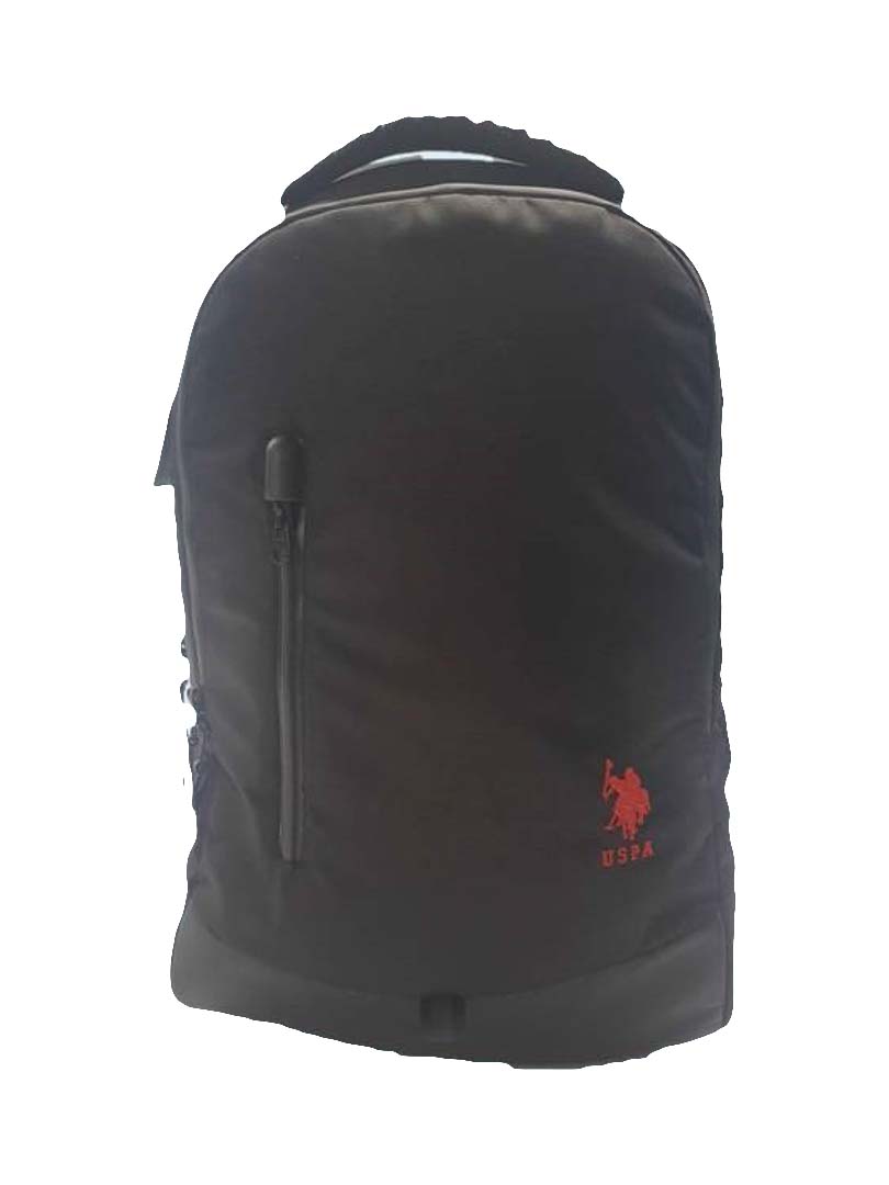 USPA VERTICAL BACKPACK -BLACK