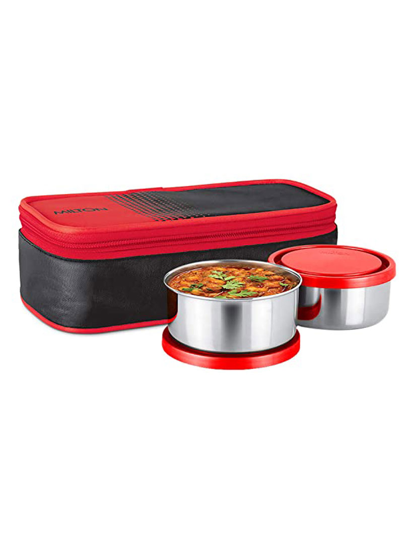 Milton Nourish  2 Stainless steel  Lunch Box