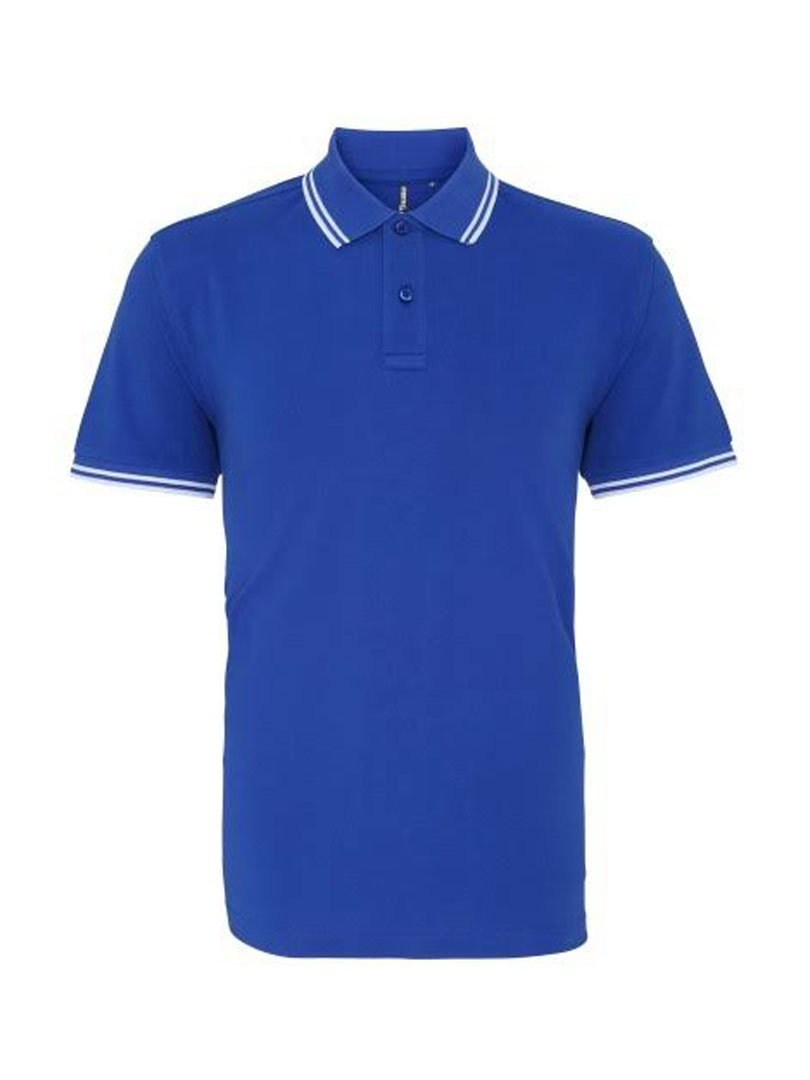 UCB POLO  T-SHIRT SEA BLUE TIPPING