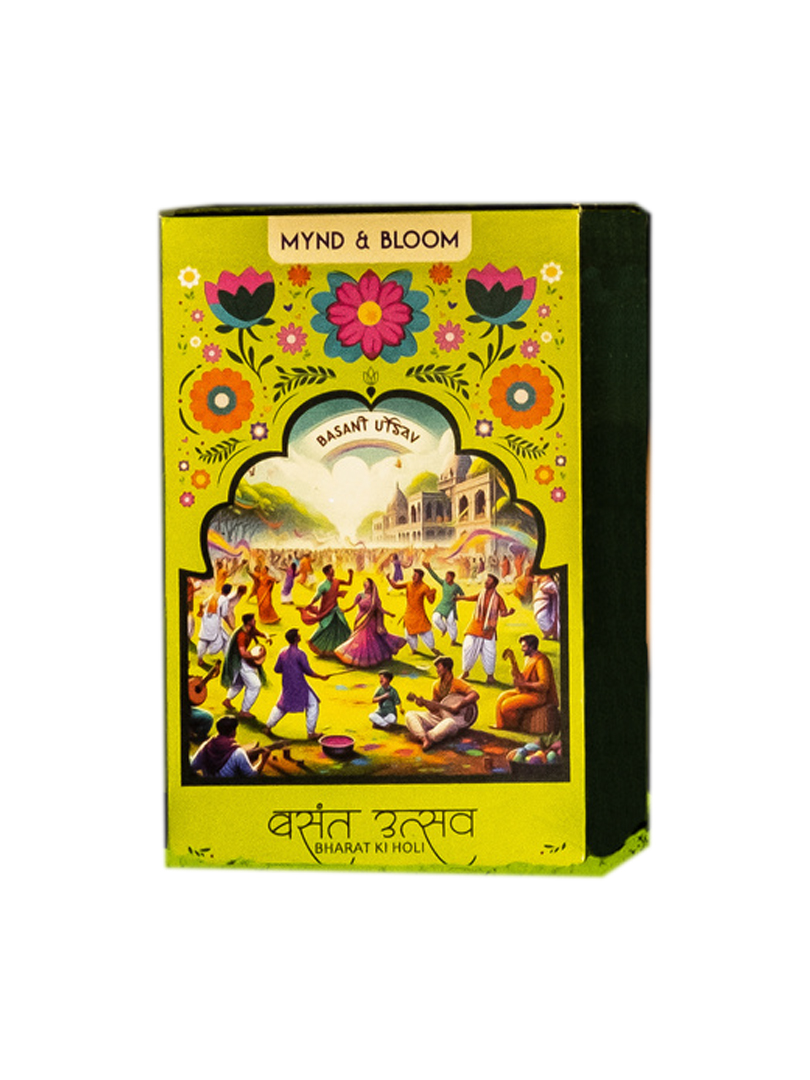 Contains- Basant Utsav Box and Pouch Inside