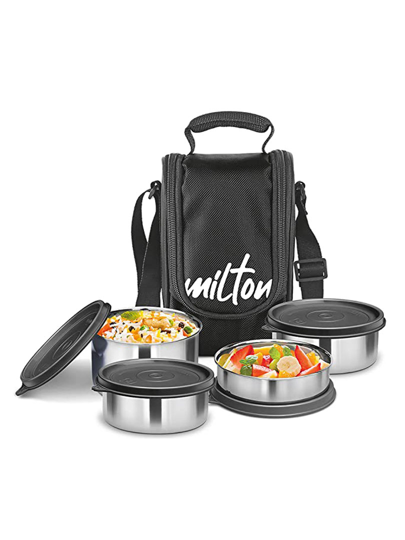 Milton Tasty 4 Stainless Steel Lunch Box