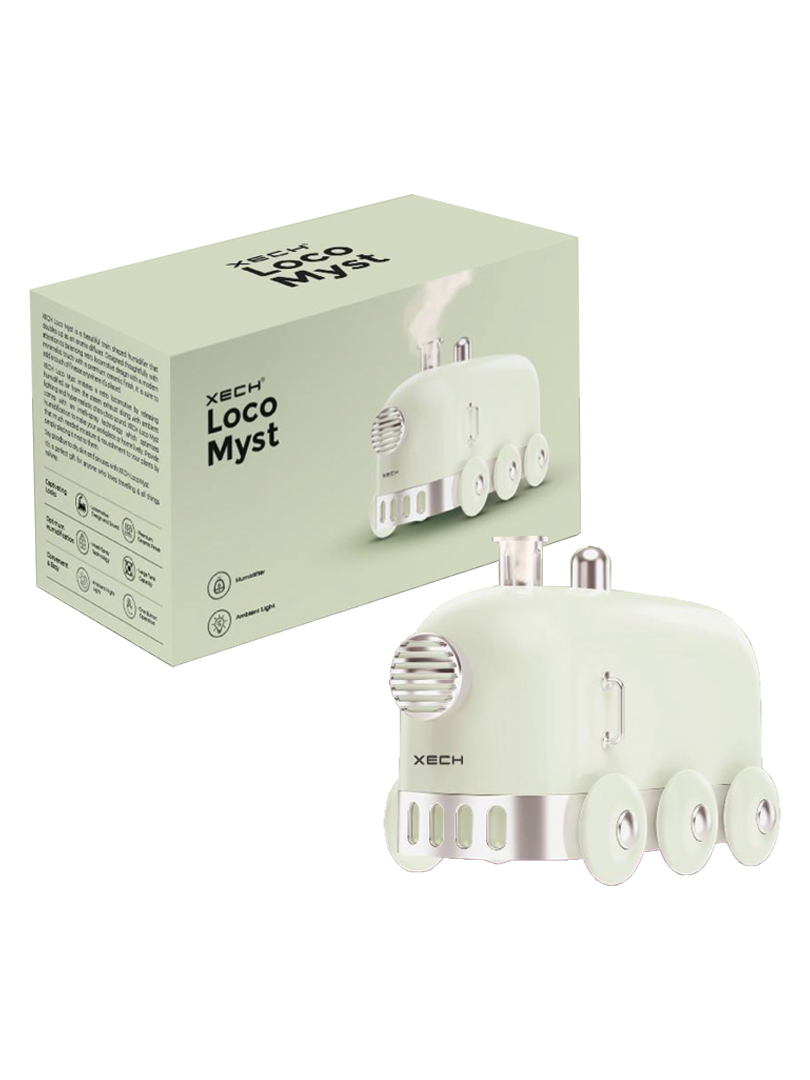 XECH LOCO MYST Multifunctional Train Shaped Humidifier & Aroma Diffuser