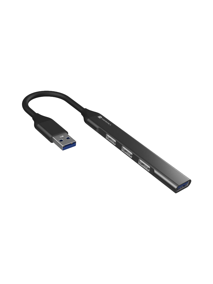 Portronics Mport  31 -4 Ports USB Hub