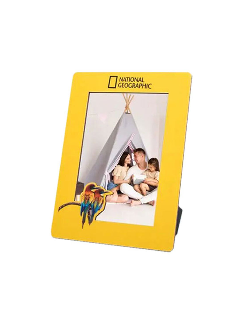 Out of the box High Gloss Photo Frame in MDF | With customized frame & insert | Photo size 4x6 inch | Vertical | MOQ 100 pcs