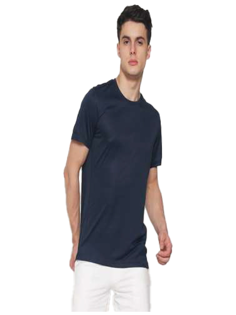 Adidas Perfect Fit Solid Round Neck T-Shirt