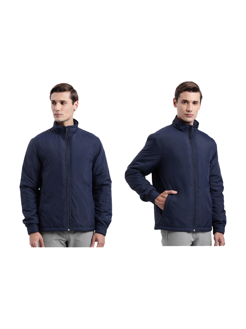 Wildcraft Quilt Jacket – Navy Blue