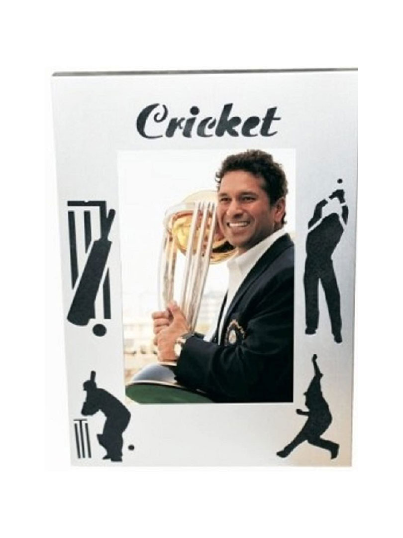 Cricket Photo Frame (metal)
