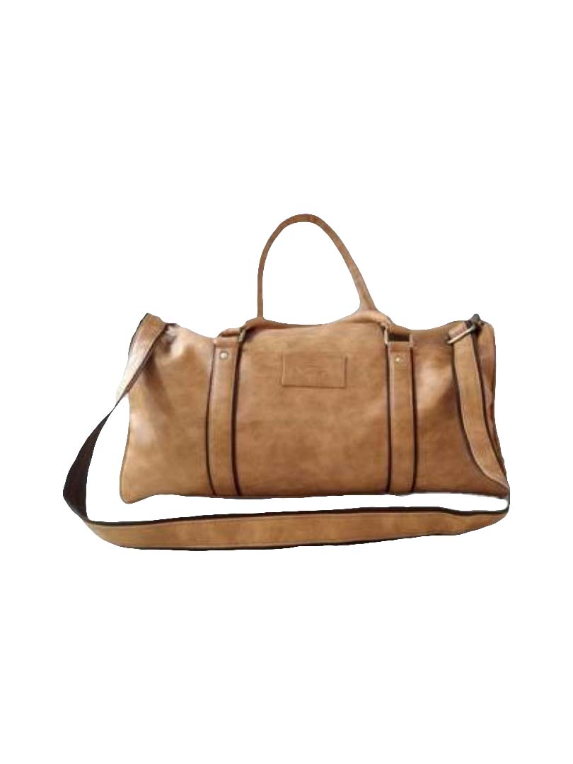 ARROW DUFFLE BAG- BROWN