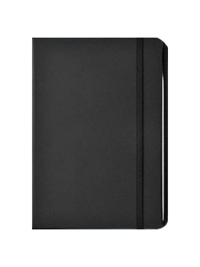 D138 BLACK ELASTIC  DIARY 