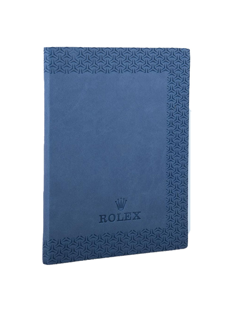 Rolex A5 notebook with memorandum & Bookmark ribbon| 80 gsm sheets | 160 undated pages