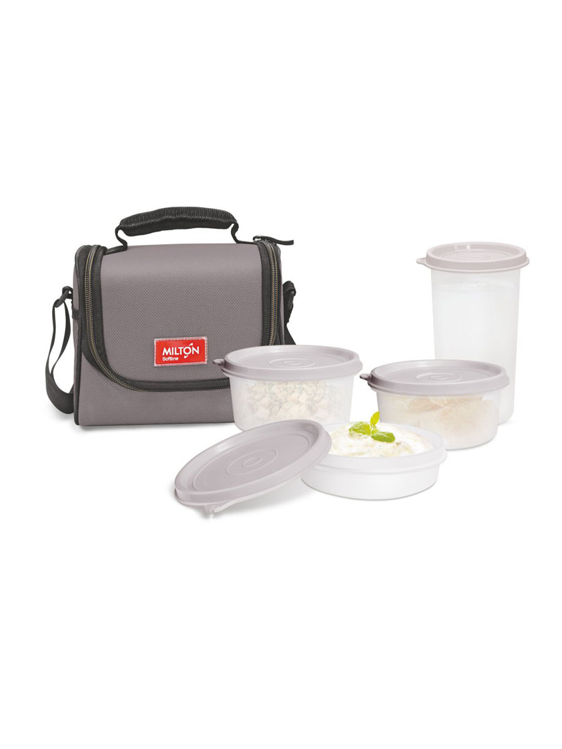 Milton Full Meal 3 Combo 3 Round Containers with  1 Tumbler